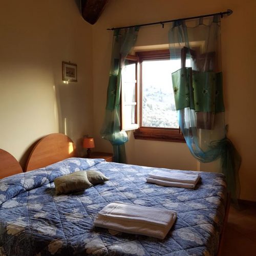 Zimmer auf dem Agriturismo in der Toskana - Dreibettzimmer
